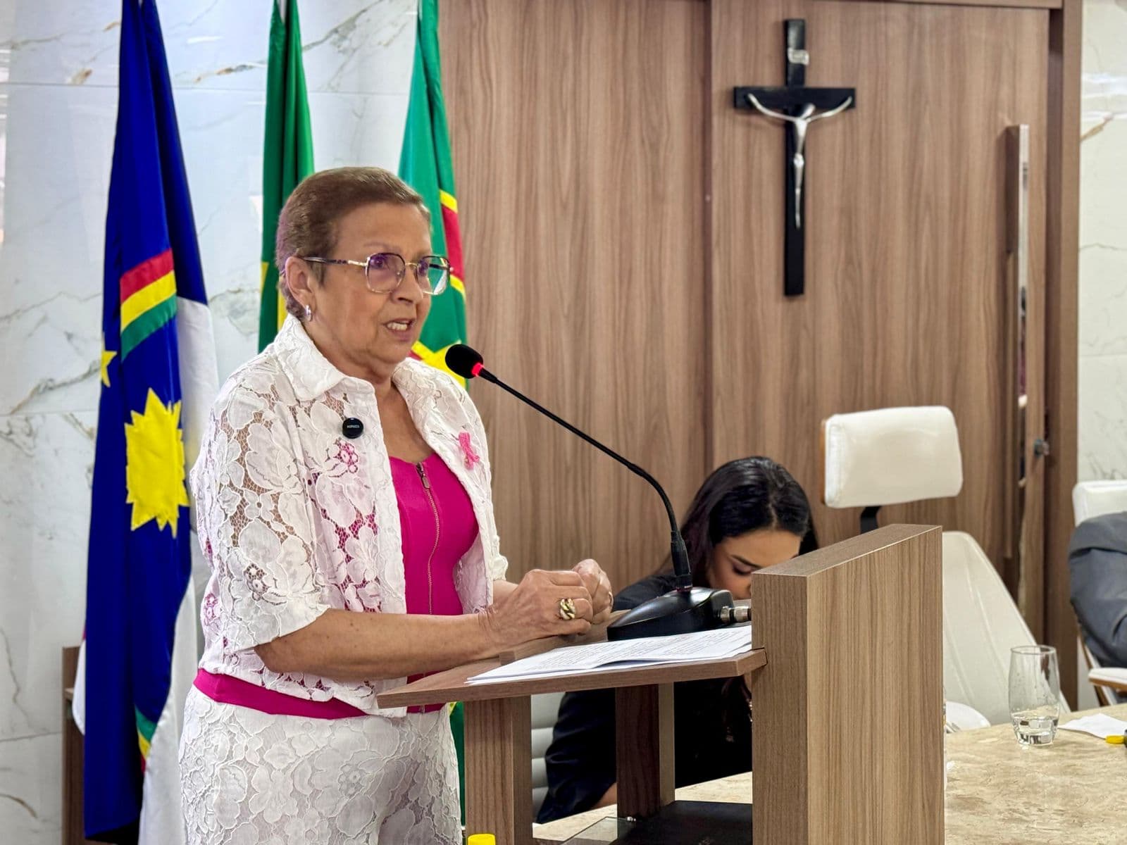 OUTUBRO ROSA: Prefeito Zeca Cavalcanti Homenageia Vereadora Célia Galindo Com Nome em Ala de Prevenção ao Câncer no Centro da Mulher