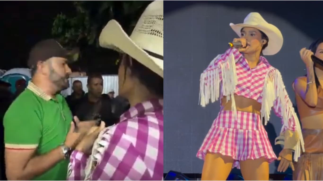 Confusão em show de São Pedro em Lagoa do Ouro gera embate entre a cantora Flay e produtor