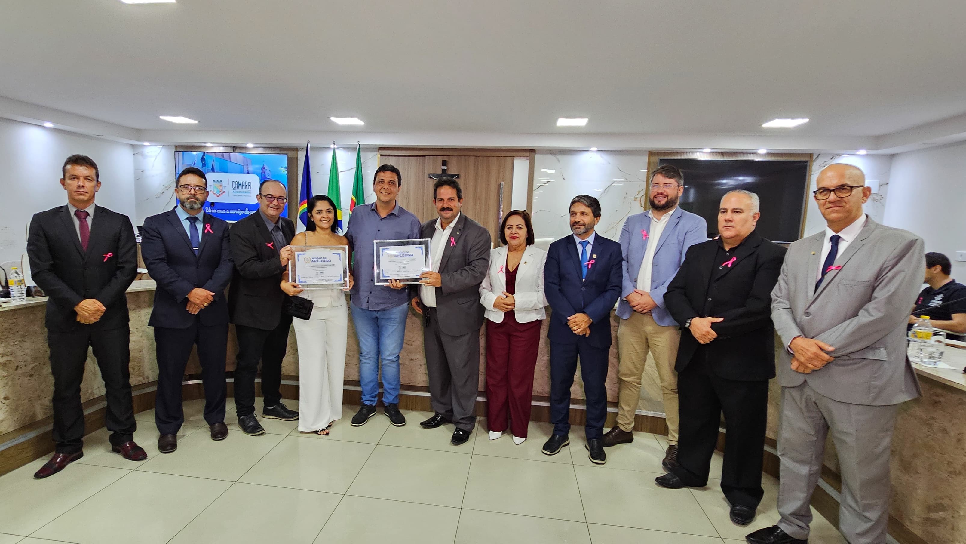 CÂMARA DE ARCOVERDE: Luciano Pacheco Homenageia Prefeito e Secretário de Buíque