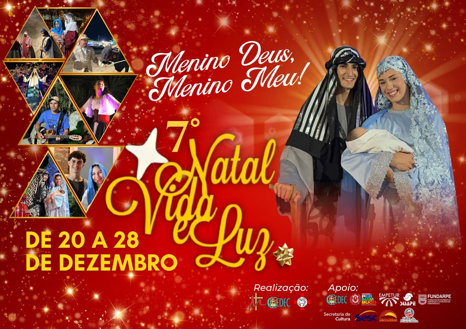 Programação oficial do 7º Natal Vida e Luz é divulgada em Arcoverde
