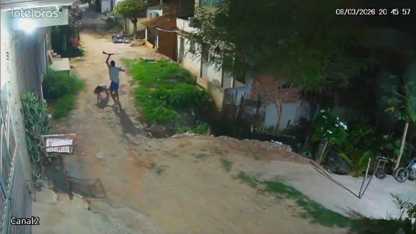 Homem é preso após ser flagrado agredindo e roubando mulher em Santa Cruz do Capibaribe