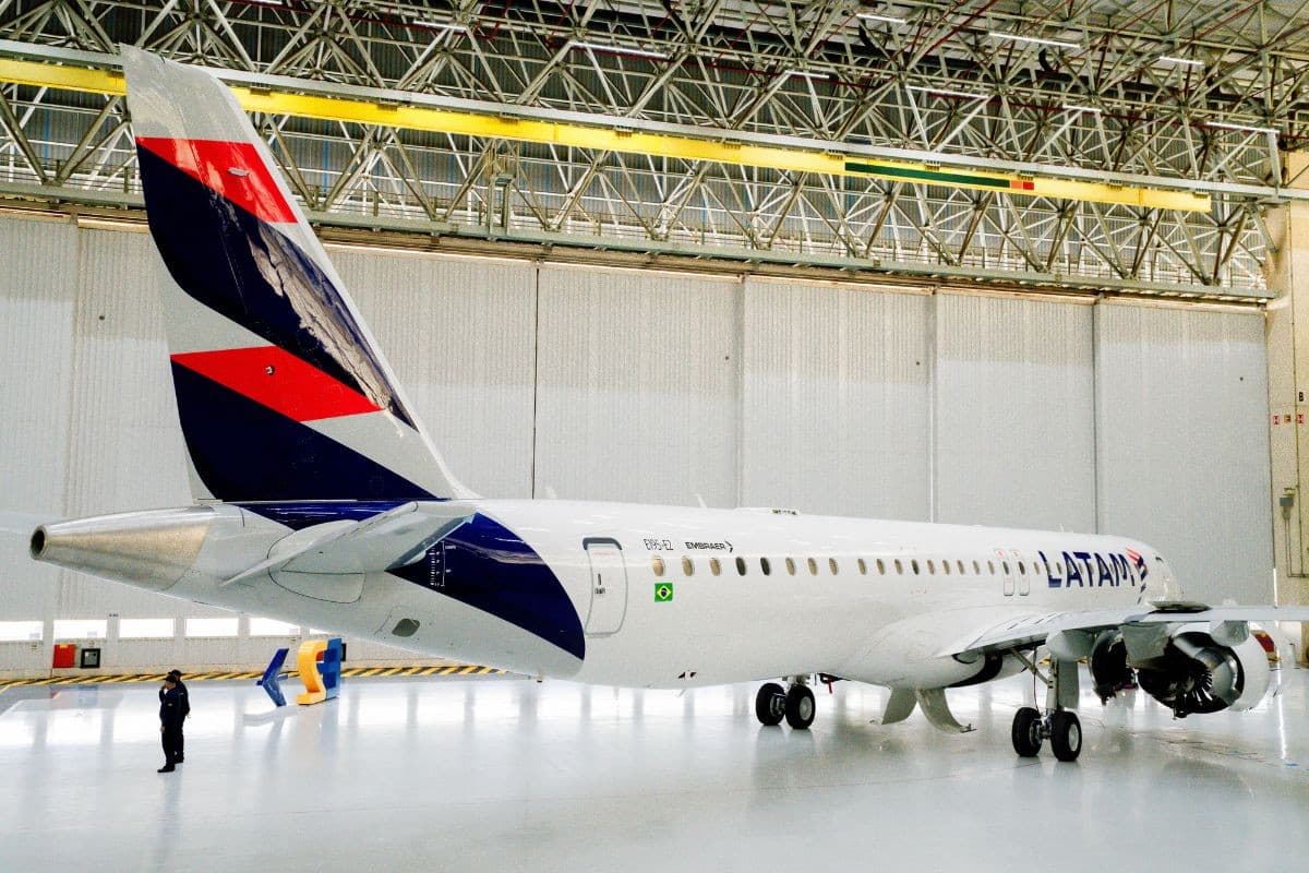 Latam amplia frota com investimento bilionário em aeronaves Embraer E195-E2