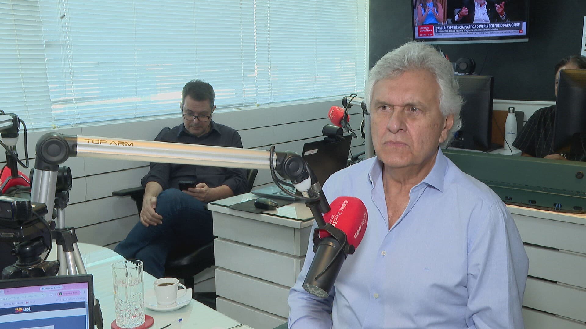 Ronaldo Caiado avalia neutralidade de Raquel Lyra em pré-campanha presidencial