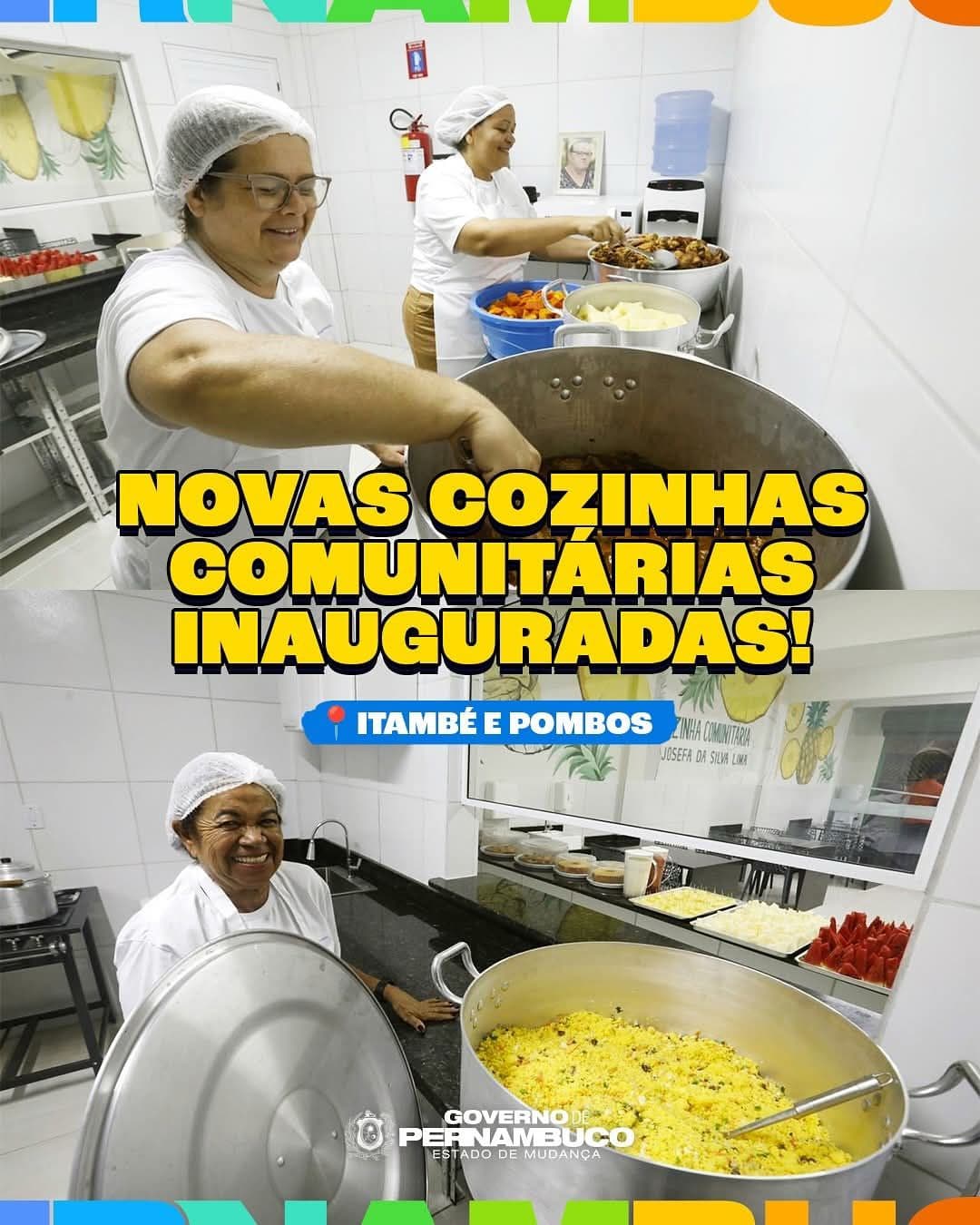 SEGURANÇA ALIMENTAR: Pernambuco Atinge Marca Histórica com Mais de 18 Milhões de Refeições Servidas e 232 Cozinhas Comunitárias