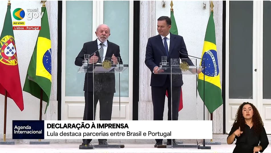 Presidente Lula cumpre agenda oficial em Portugal e reforça laços diplomáticos com a Europa