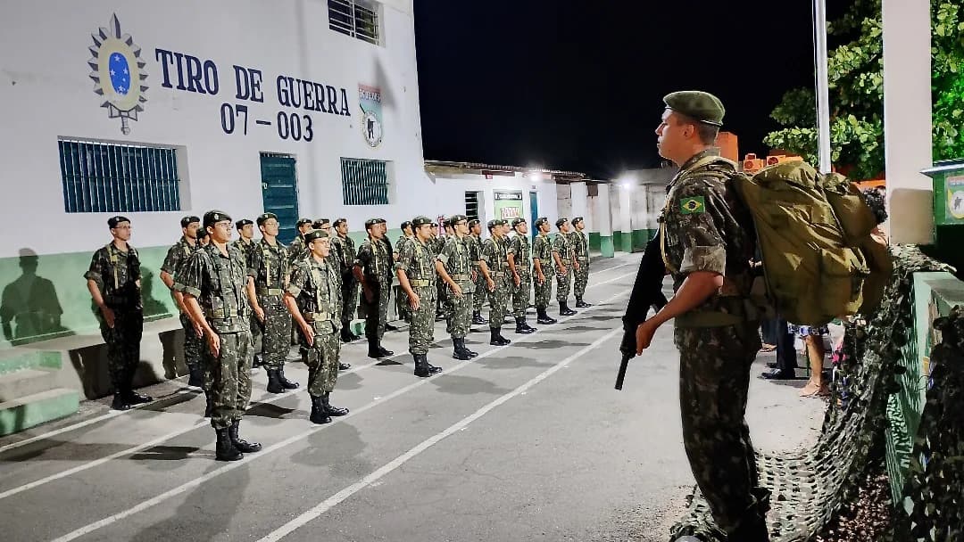 TIRO DE GUERRA 07-003 ENCERRA ANO DE INSTRUÇÃO COM FORMATURA SOLENE EM ARCOVERDE