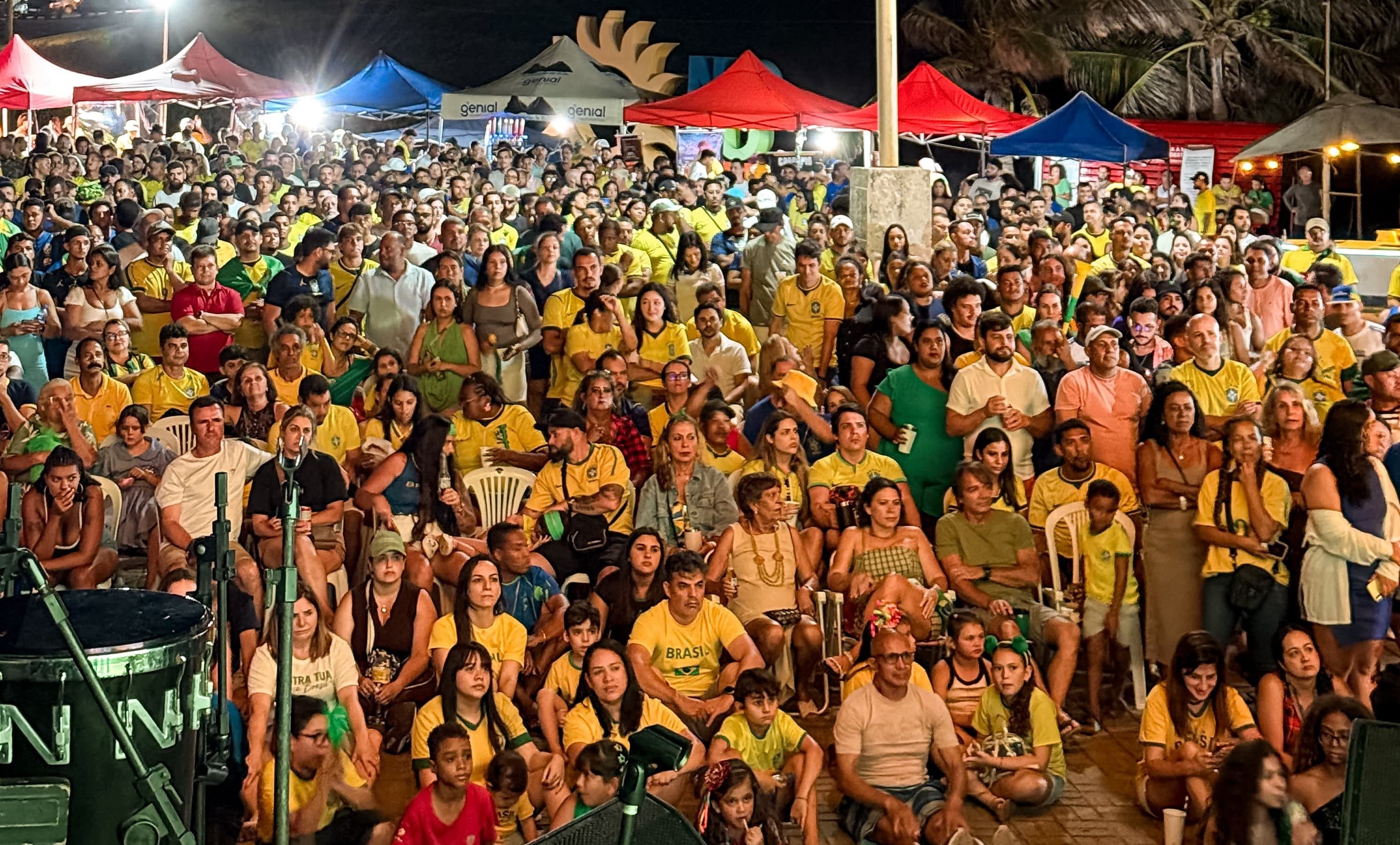 Arena da Copa retorna à Praça São Miguel em Fernando de Noronha para duelo do Brasil