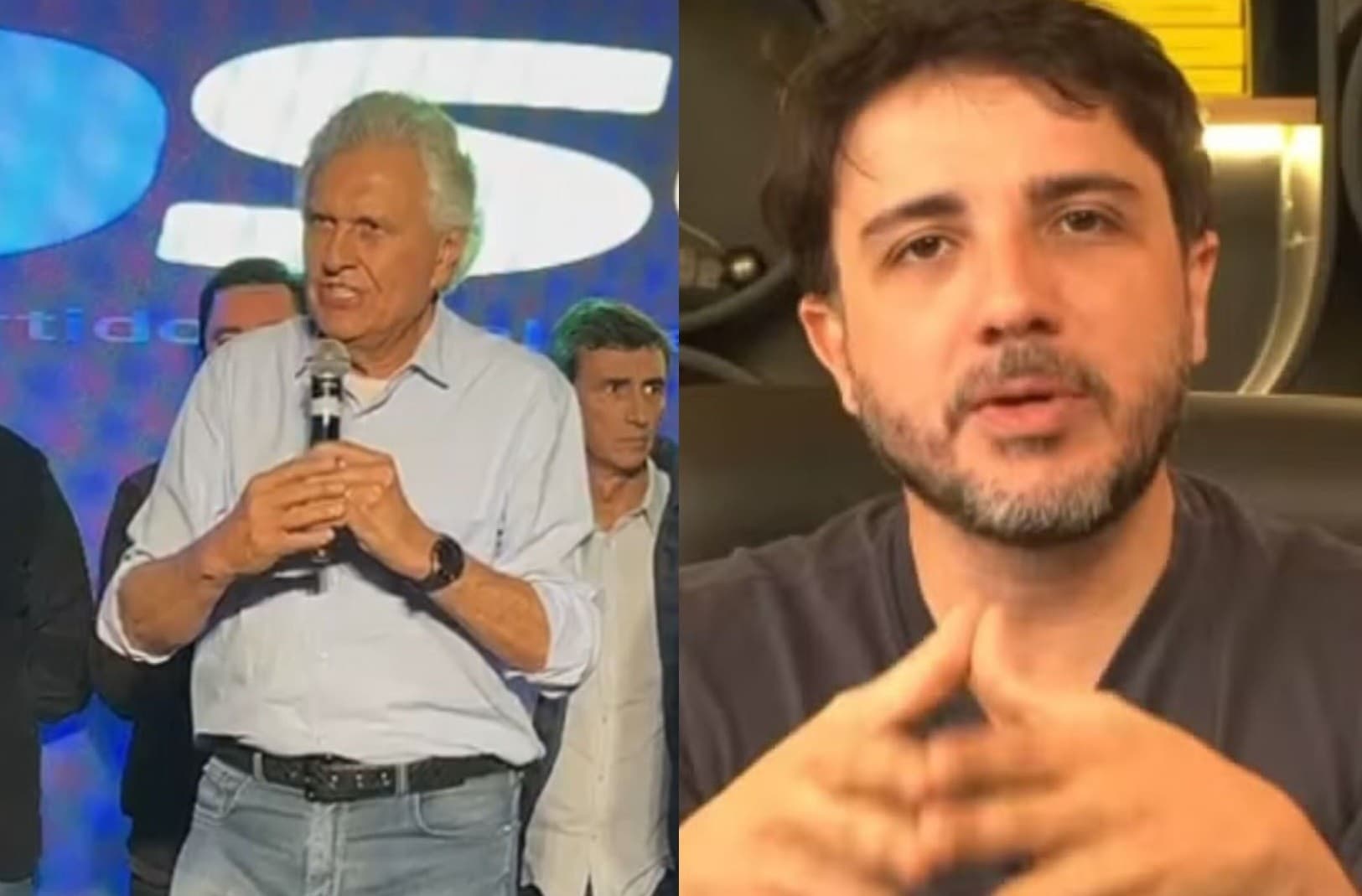Ronaldo Caiado sinaliza diálogo com Renan Santos para possível aliança presidencial