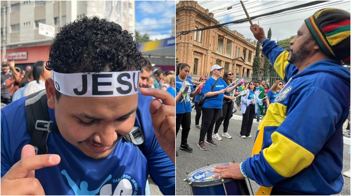 Marcha para Jesus reúne multidão e autoridades em São Paulo