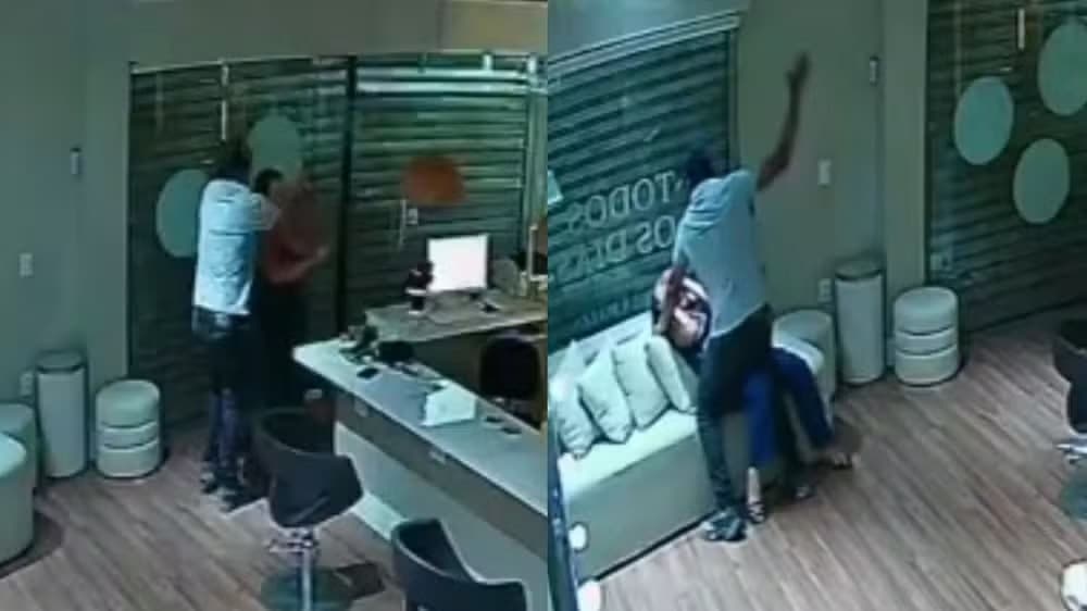Empresária é agredida pelo ex-marido dentro do próprio salão em Boa Viagem, no Recife