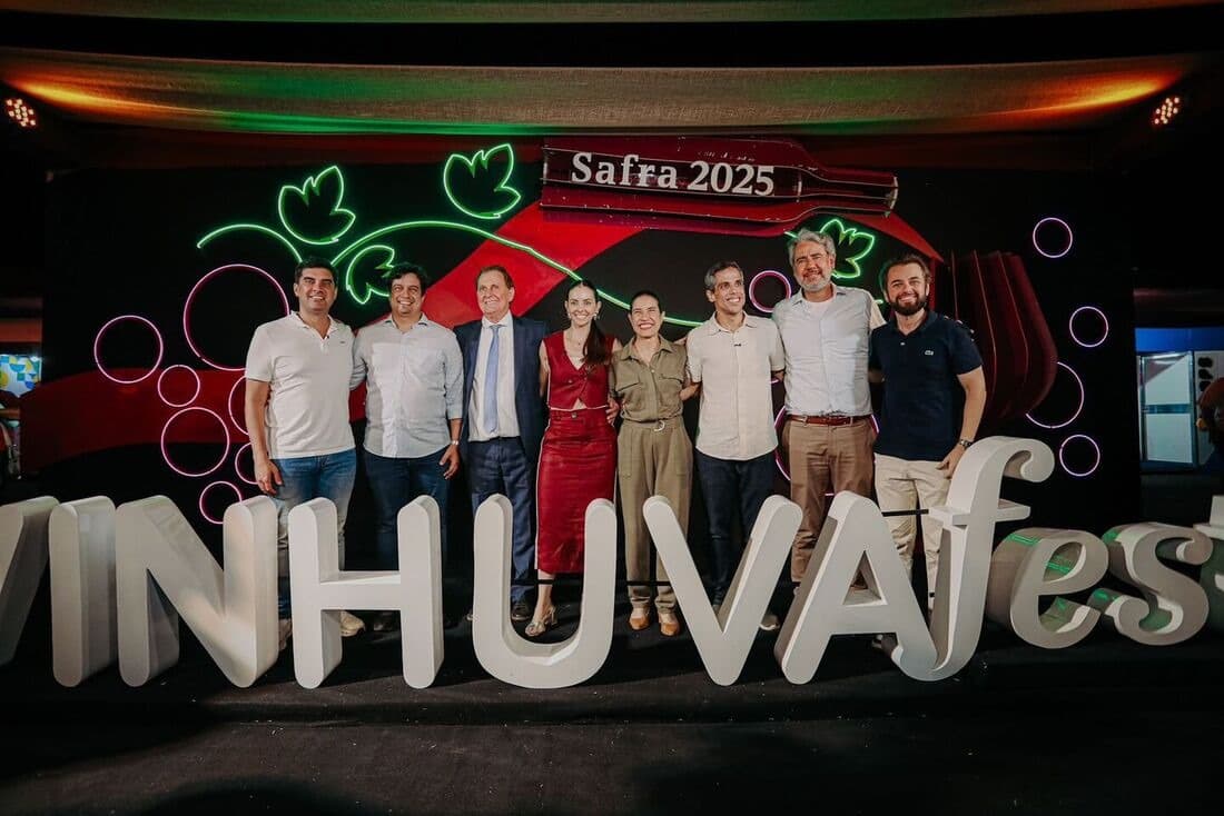 Raquel Lyra abre VINHUVAfest 2025 e destaca protagonismo de Lagoa Grande na produção de vinhos