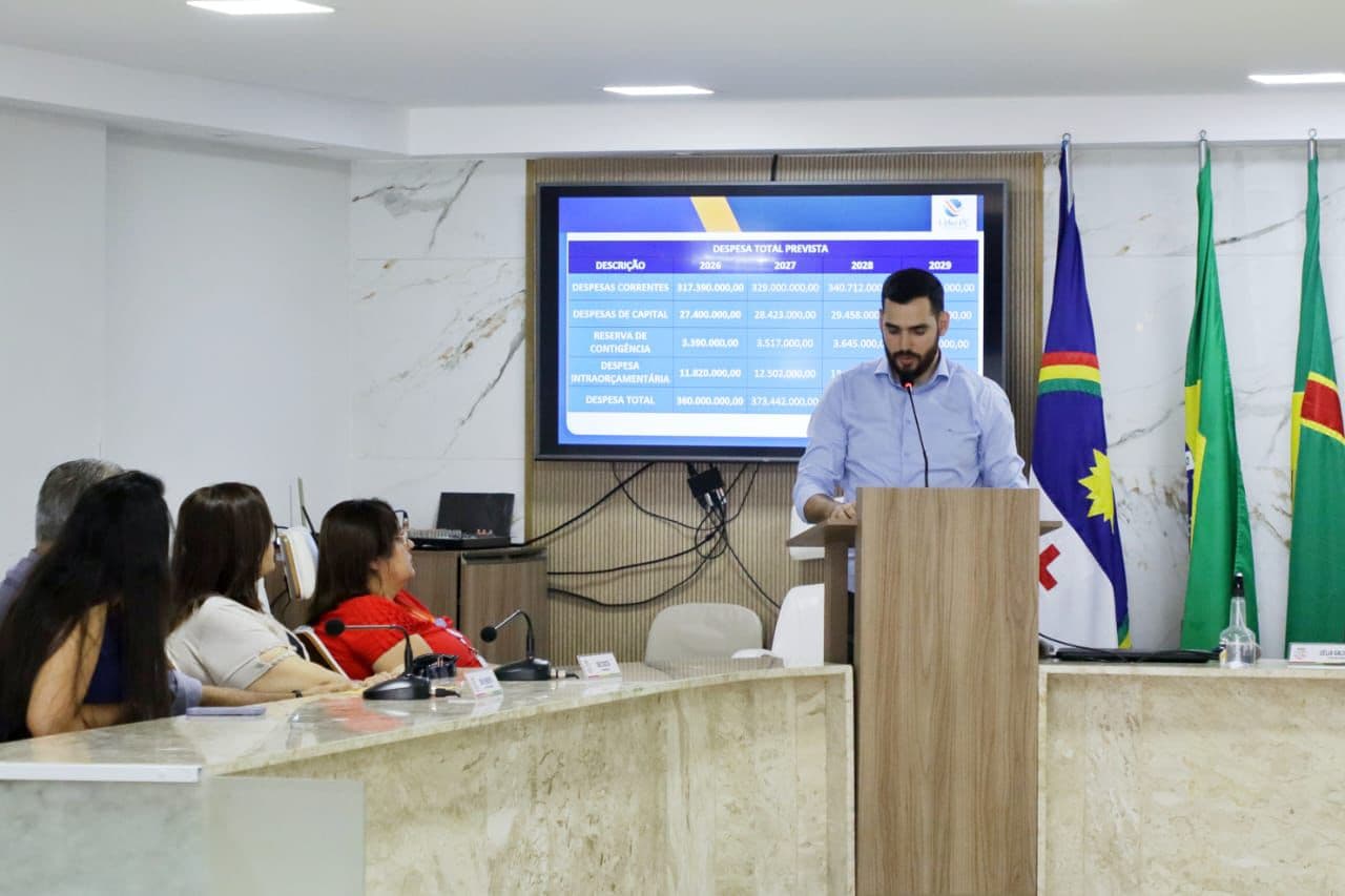 Prefeitura de Arcoverde apresenta metas fiscais e PPA 2026-2029 em audiência pública