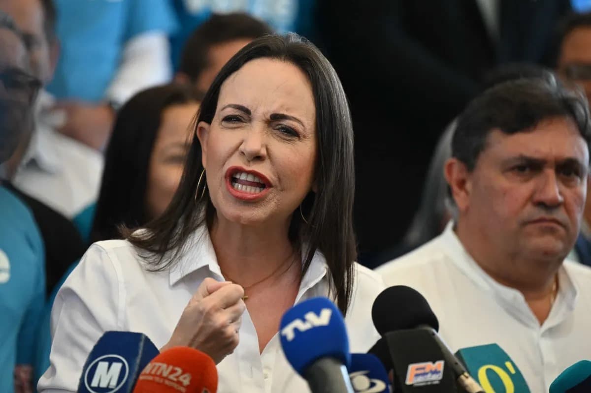María Corina convoca marchas globais pela “paz e liberdade” antes de receber Nobel da Paz