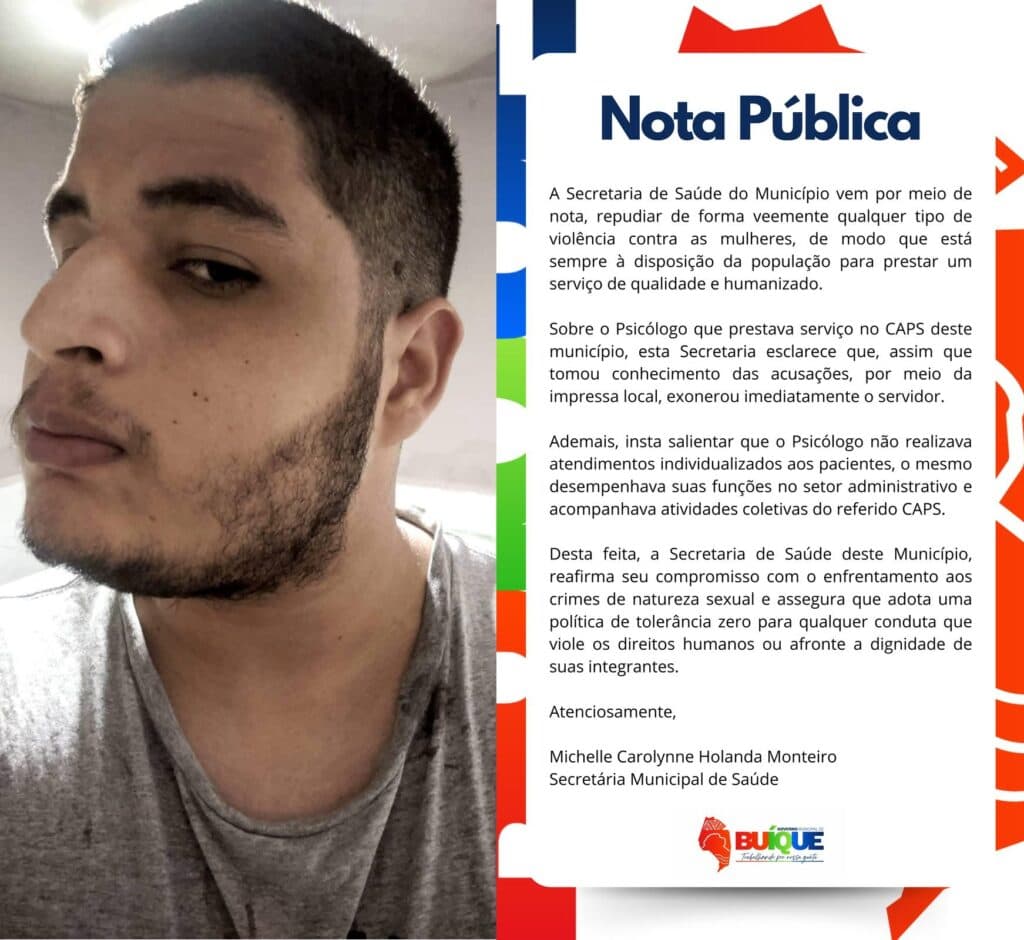 Psicólogo é preso em Arcoverde acusado de prometer “cura espiritual” em troca de sexo