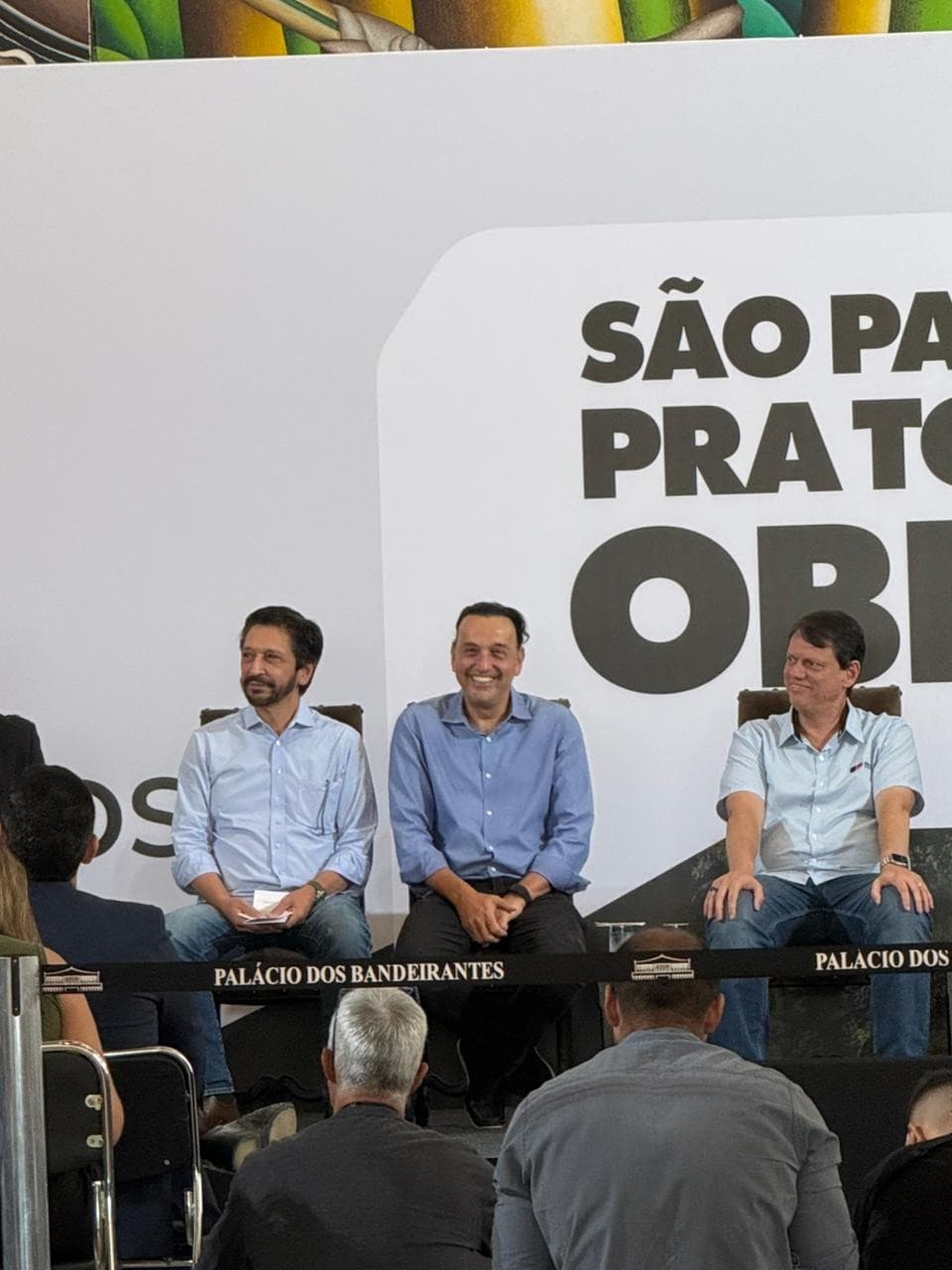 Tarcísio de Freitas oficializa Felício Ramuth como vice e define chapa para o governo de São Paulo