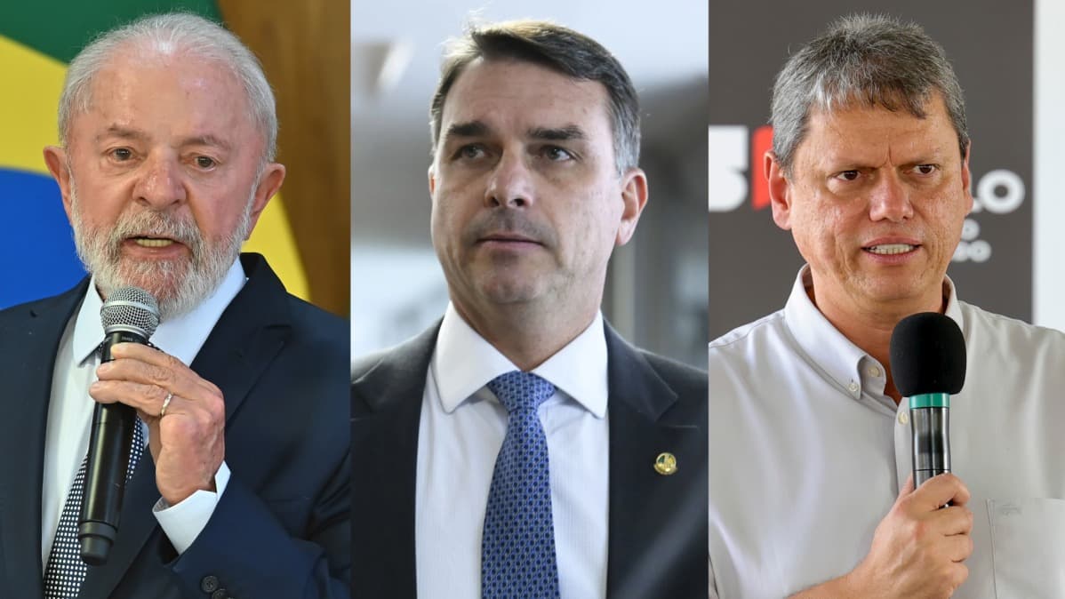 Lula venceria Tarcísio e Flávio Bolsonaro em Pernambuco, aponta Paraná Pesquisas