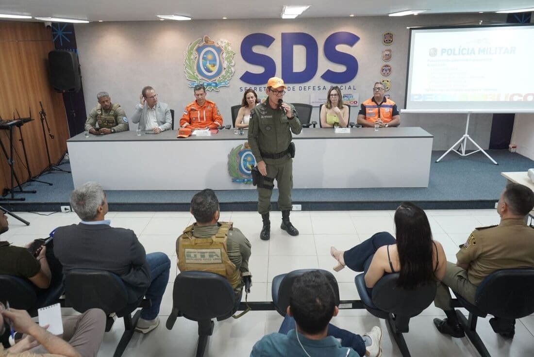 SDS-PE detalha Operação Réveillon 2026 e reforça segurança em praias e polos de festa