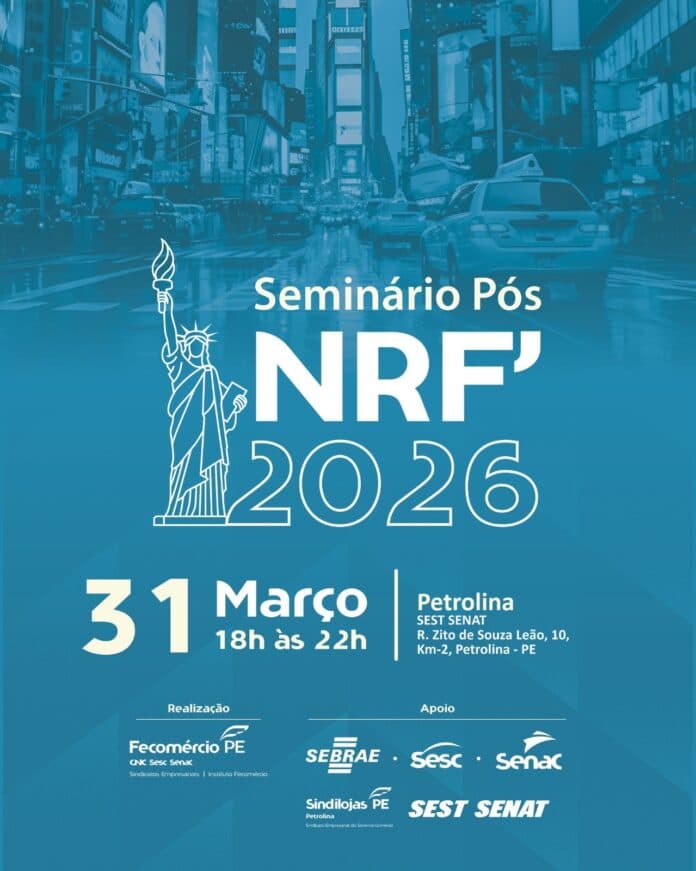 Fecomércio-PE leva tendências do varejo global a cidades de Pernambuco com seminários