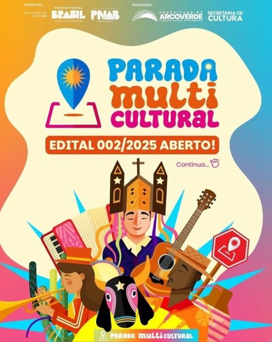 Arcoverde abre edital de R$ 96 mil para Parada Multicultural e incentiva diversidade cultural