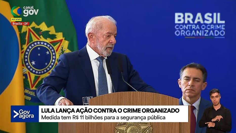 Lula anuncia criação do Ministério da Segurança Pública após votação da PEC no Senado