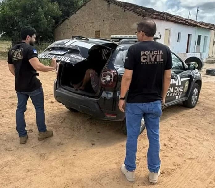 Polícia Civil prende homem por estupro de vulnerável na zona rural de Cabrobó