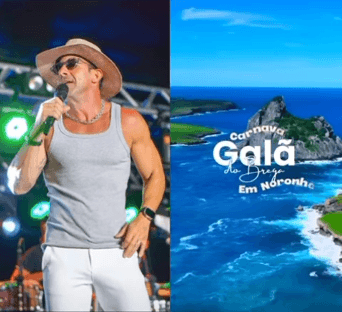 Galã do Brega é confirmado no Carnaval de Fernando de Noronha