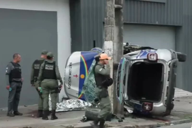 Soldado da PM morre em sinistro de trânsito envolvendo viatura no Recife