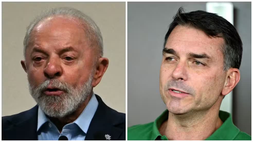 Quaest mostra Lula na frente, mas vantagem sobre Flávio Bolsonaro cai pela metade