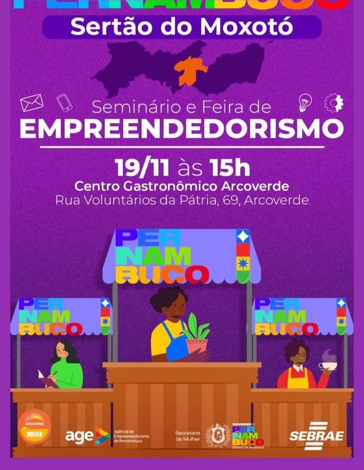 Seminário e Feira de Empreendedorismo movimentam Arcoverde nesta quarta (19)