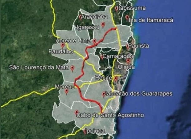 Governo de Pernambuco dará início às obras do Arco Viário Metropolitano no dia 12 de dezembro