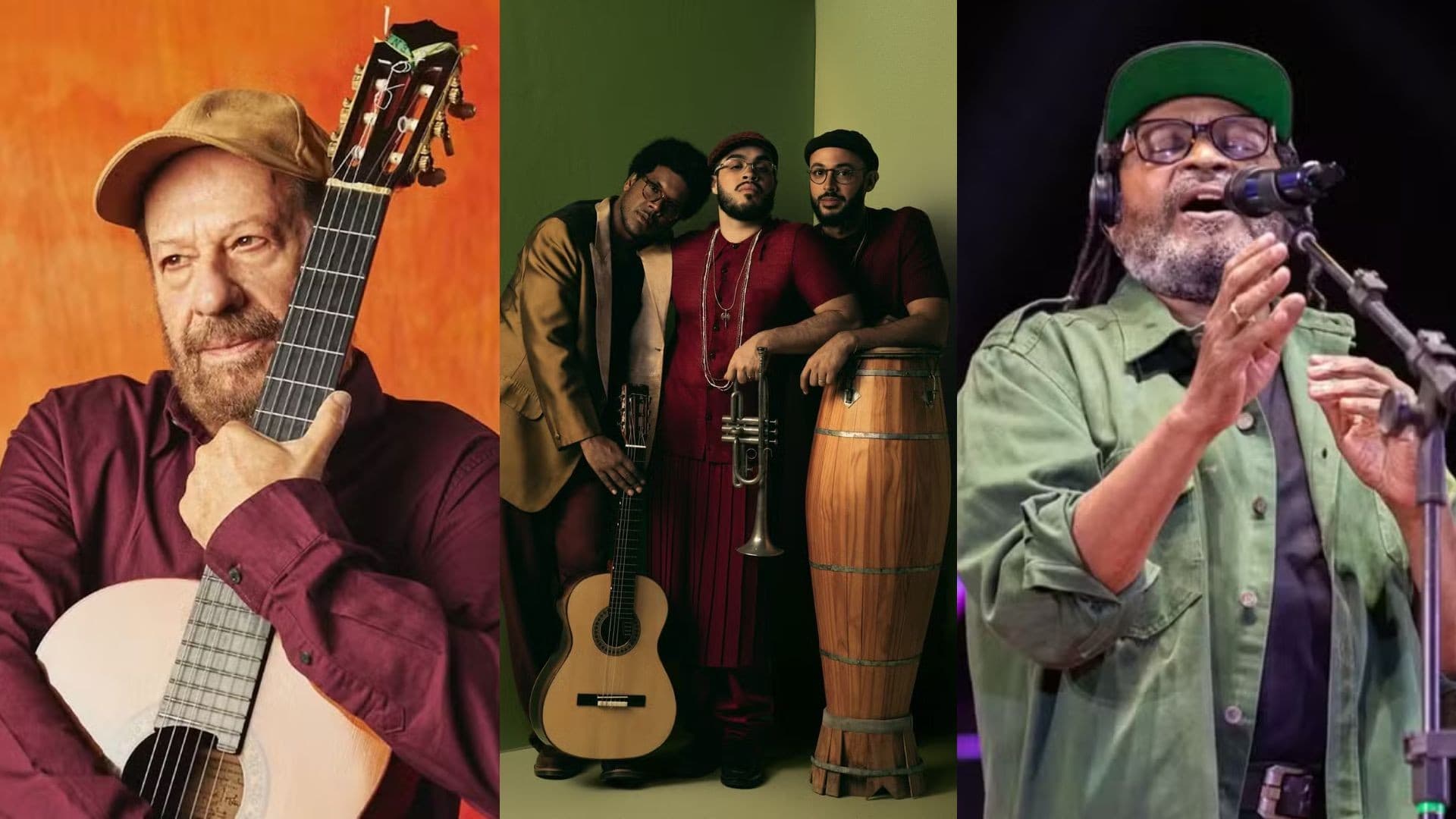 Agenda Cultural: Grande Recife celebra diversidade com shows de João Bosco, Gilsons e Edson Gomes