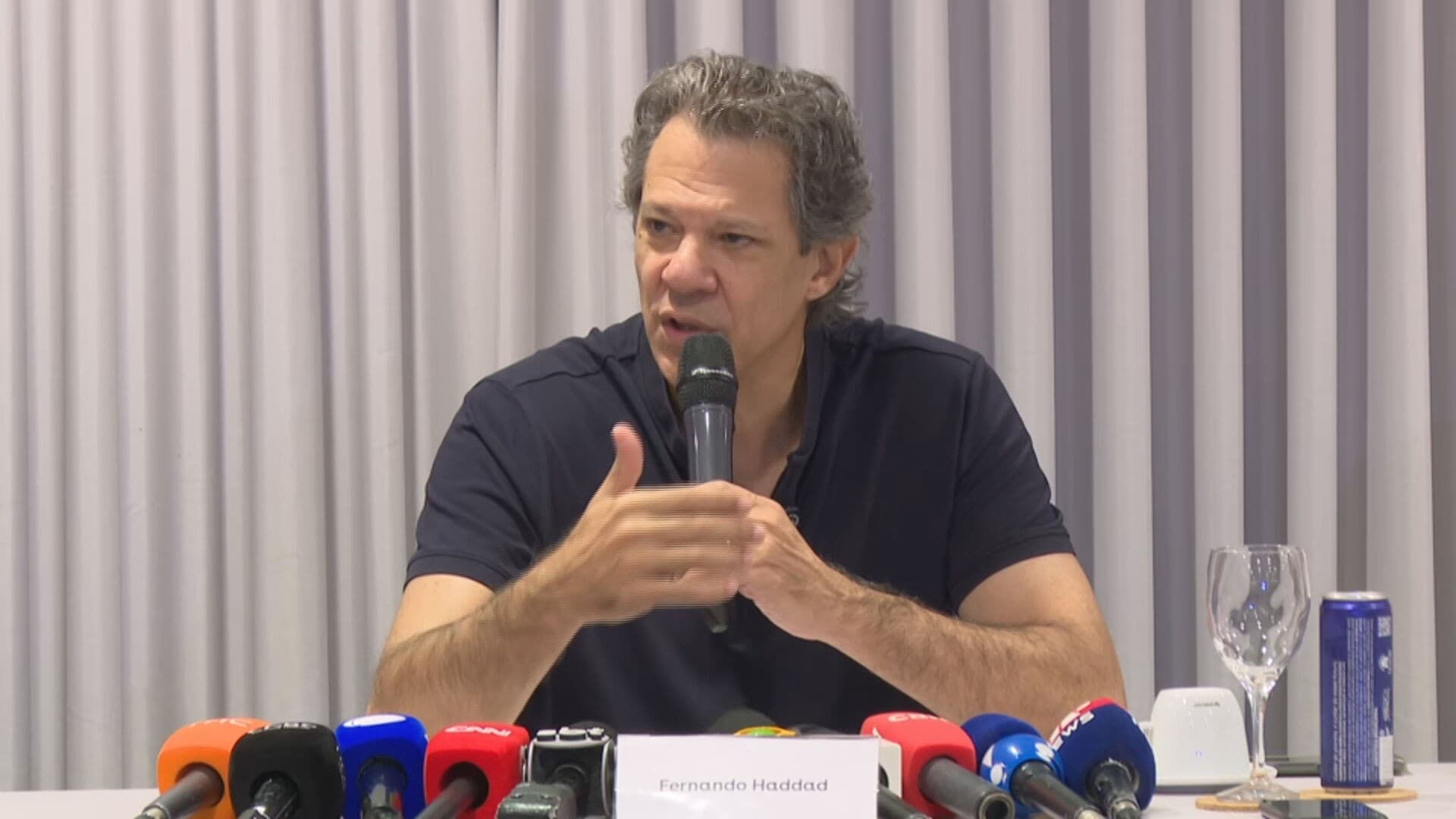 Fernando Haddad oficializa pré-candidatura ao governo de São Paulo e rebate críticas de Tarcísio de Freitas