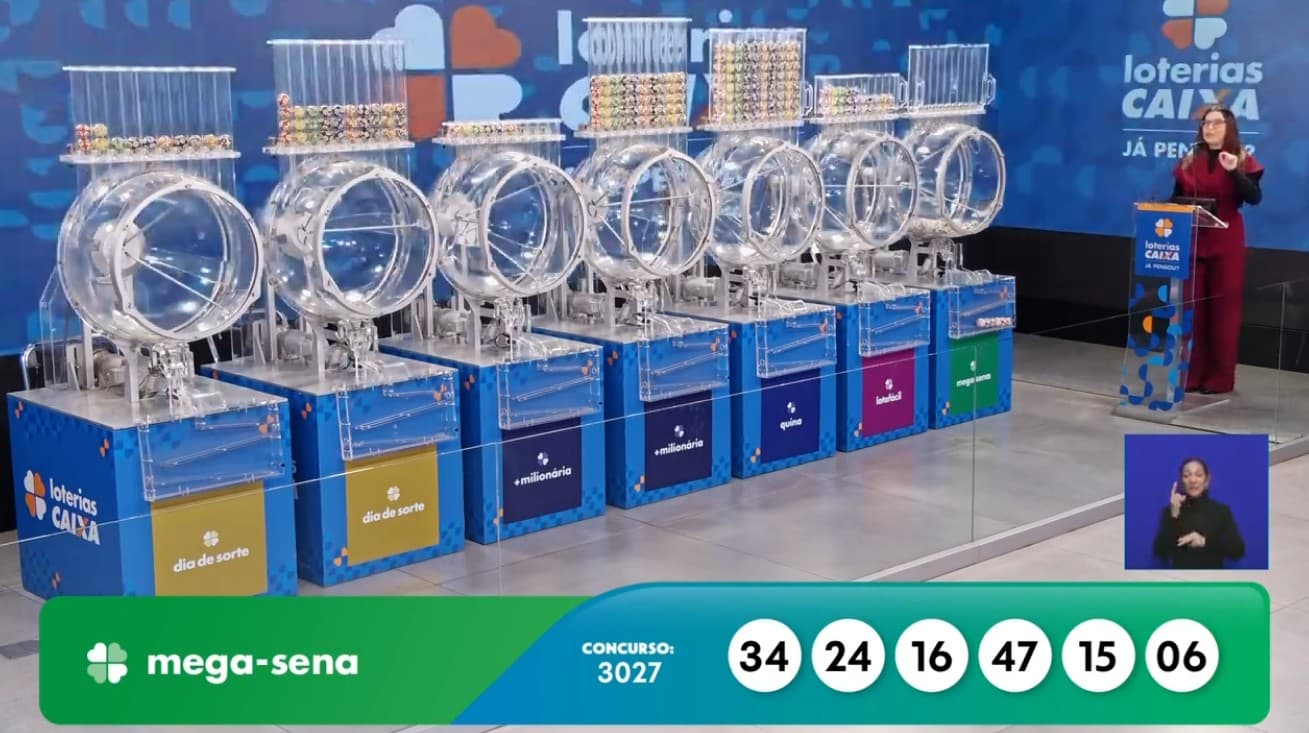 Mega-Sena acumula e prêmio vai a R$ 38 milhões no próximo sorteio