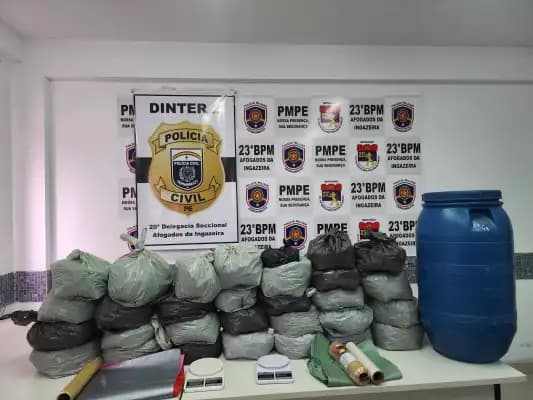 Operação "Themyscira" desarticula esquema de tráfico de drogas em Afogados da Ingazeira