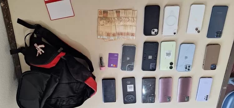  Polícia recupera iPhone furtado e apreende outros 13 celulares em Garanhuns