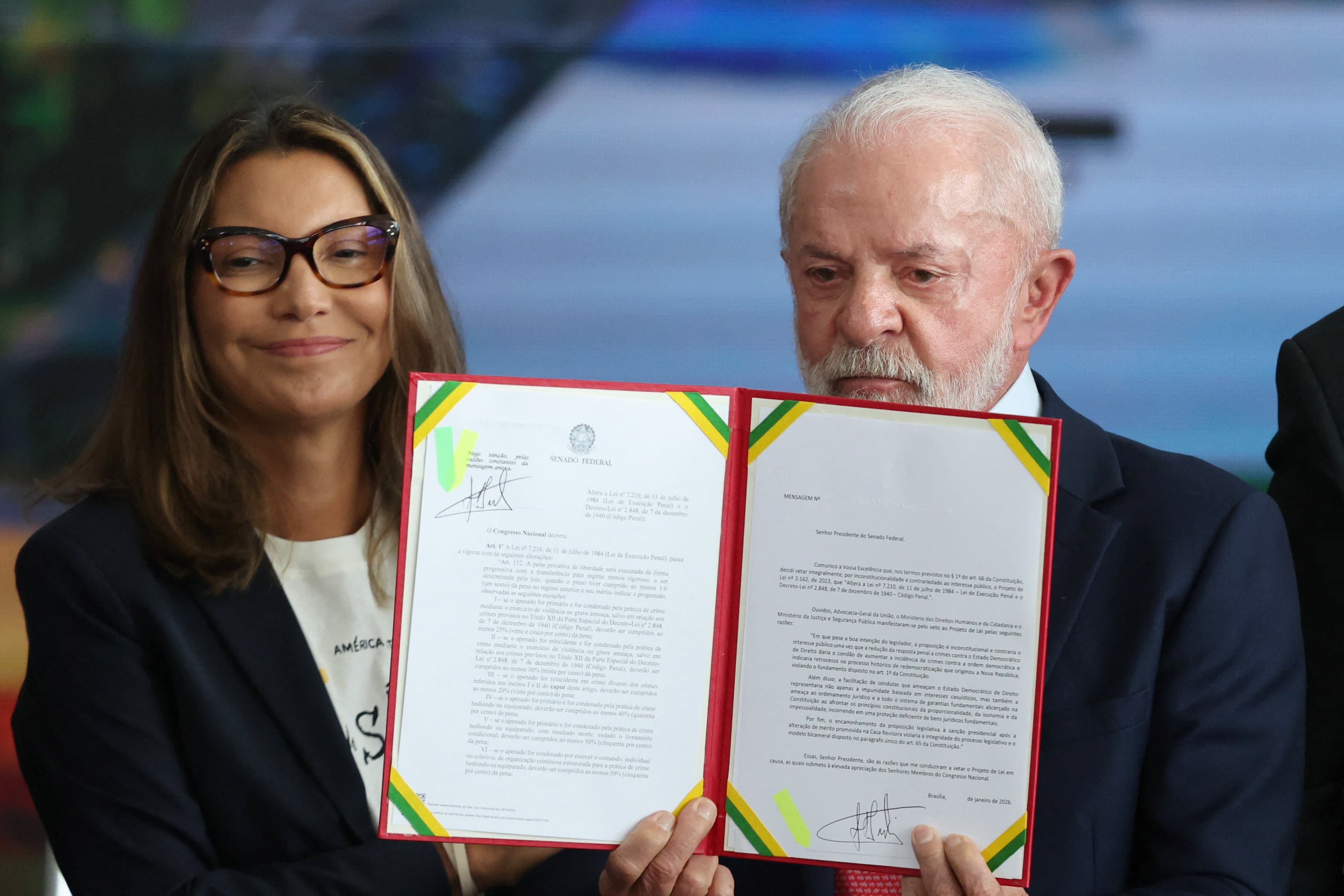 Derrubada de veto ao PL da Dosimetria pode reduzir penas de crimes hediondos e facções criminosas