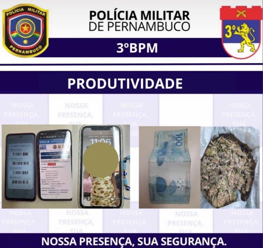 Operação Muralha cumpre mandados e apreende drogas, celulares e dinheiro em Arcoverde