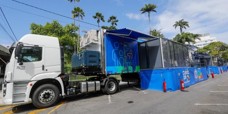 Carreta da Mulher Pernambucana chega a Arcoverde com serviços gratuitos de saúde