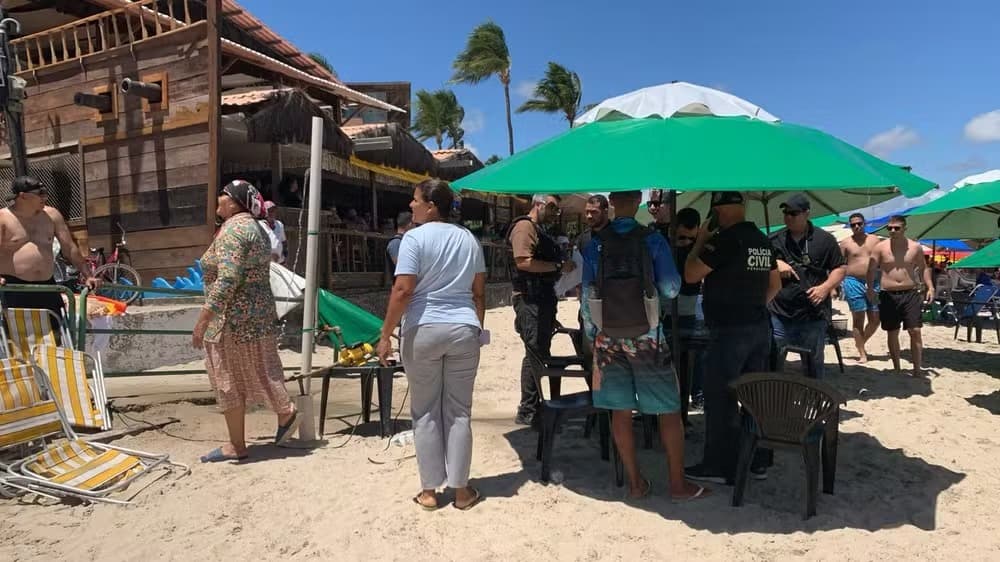 Polícia intensifica ações após espancamento de turistas em Porto de Galinhas