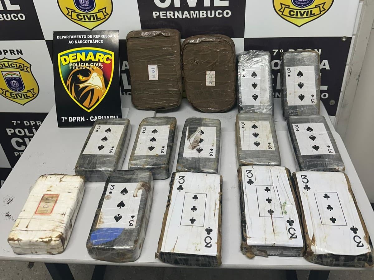 Polícia Civil intercepta carga milionária de drogas na BR-232 em Vitória de Santo Antão