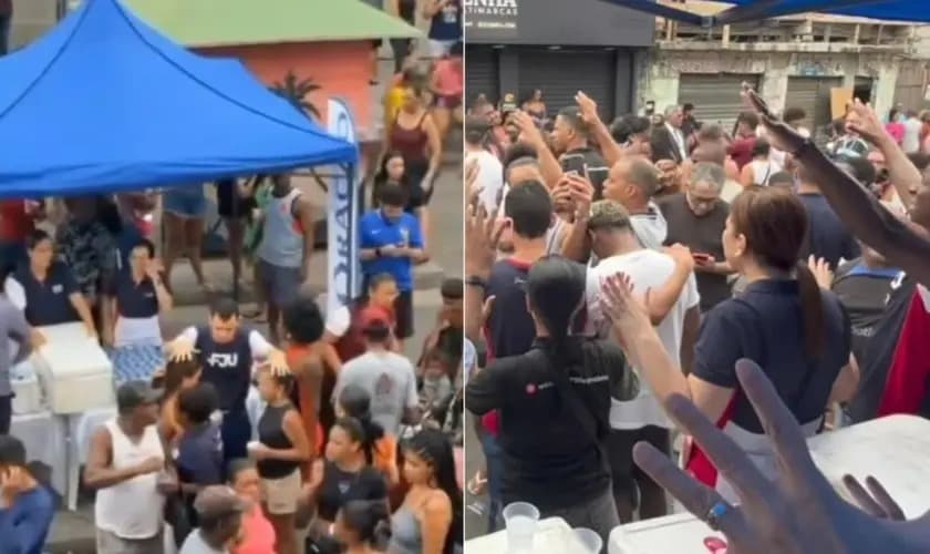Fé em meio ao conflito: Igreja Universal cria ponto de apoio espiritual no Complexo da Penha