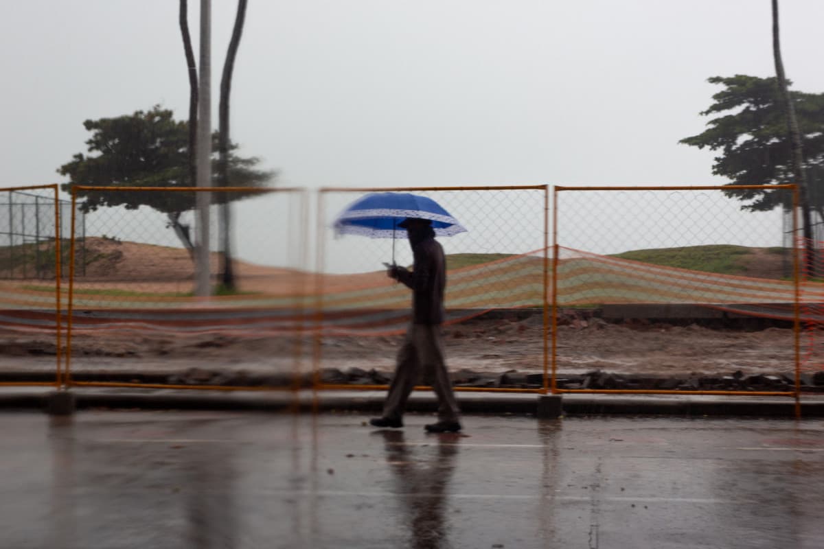 Inmet emite alerta de chuva para 26 municípios do Litoral de Pernambuco, incluindo Recife e Região Metropolitana