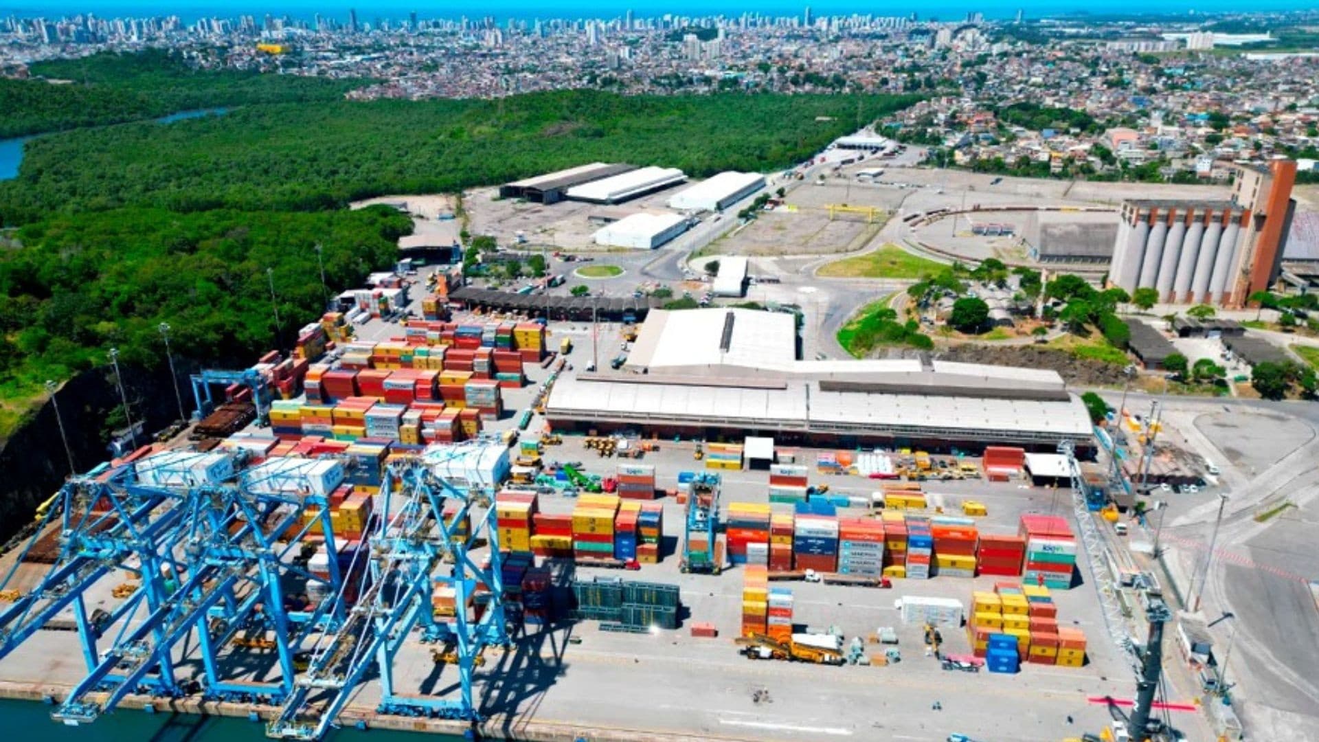 Terminal Portuário de Vila Velha amplia capacidade em 40% com aporte de R$ 35 milhões