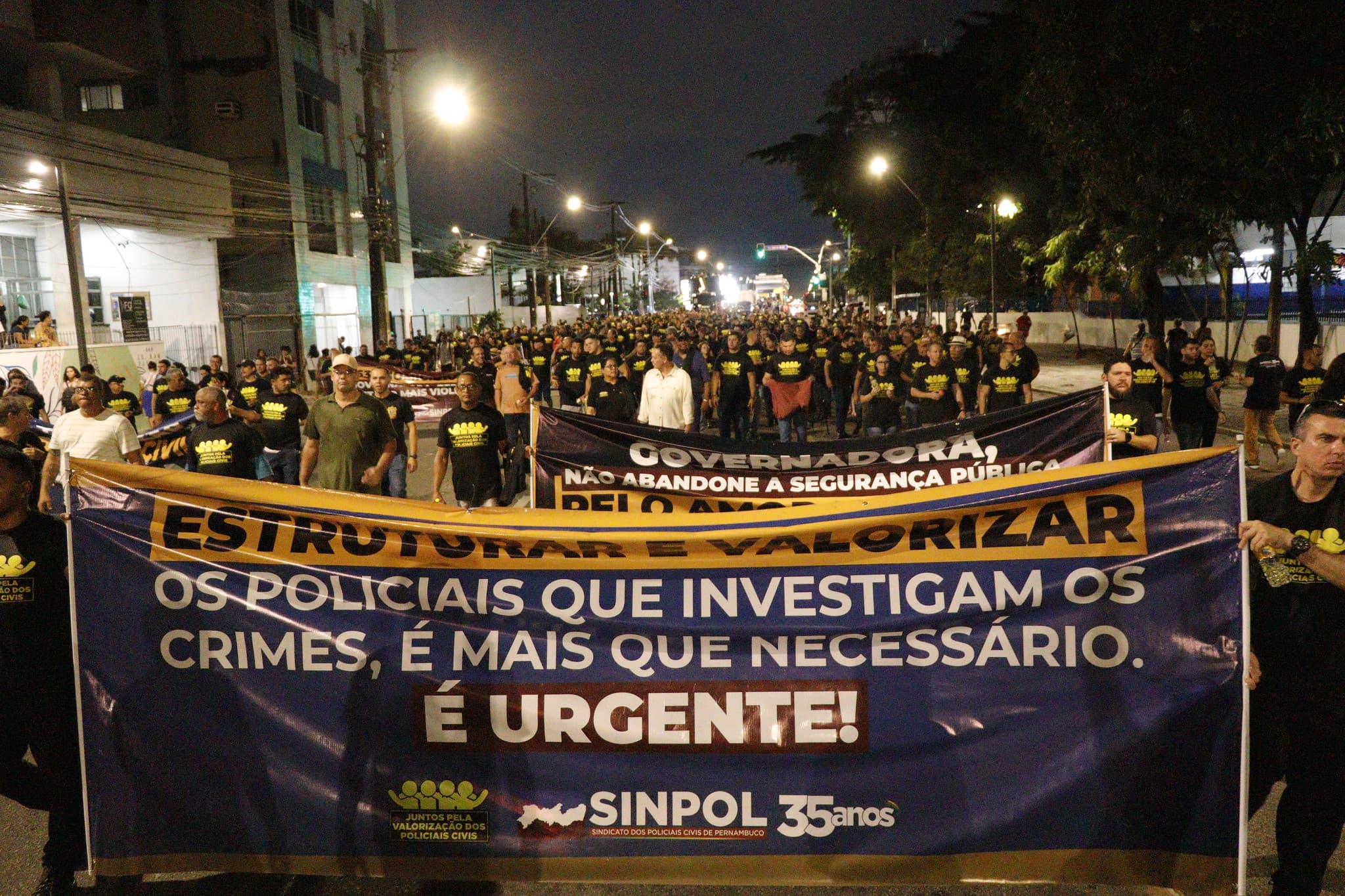 Policiais civis de Pernambuco anunciam paralisação de 24 horas nesta quarta-feira