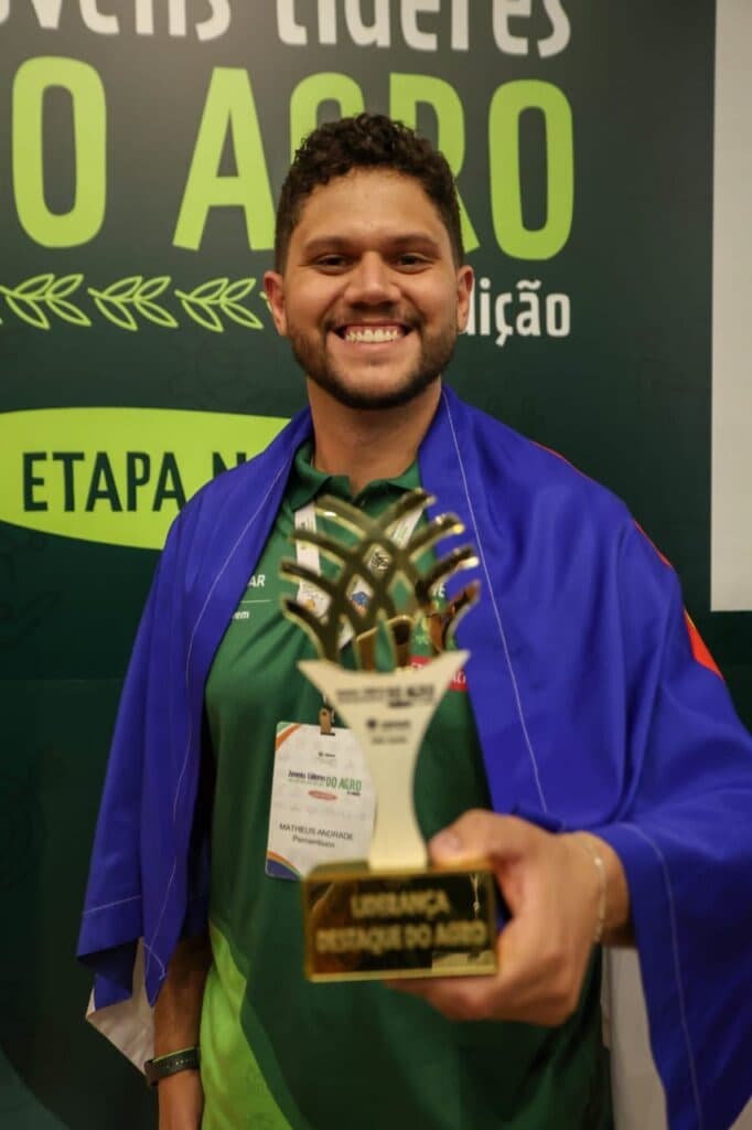Arcoverdense Matheus Andrade está entre os 10 destaques nacionais do CNA Jovem
