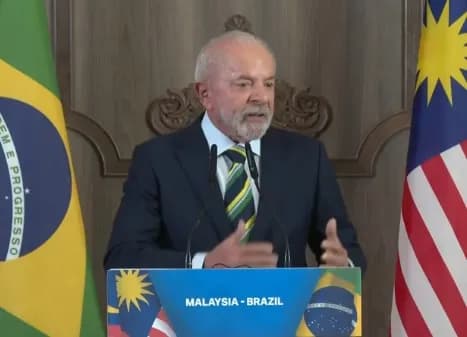 COM TRÊS REUNIÕES COMIGO, TRUMP VAI PERCEBER QUE BOLSONARO ERA NADA', DECLARA LULA APÓS CONVERSA NA MALÁSIA