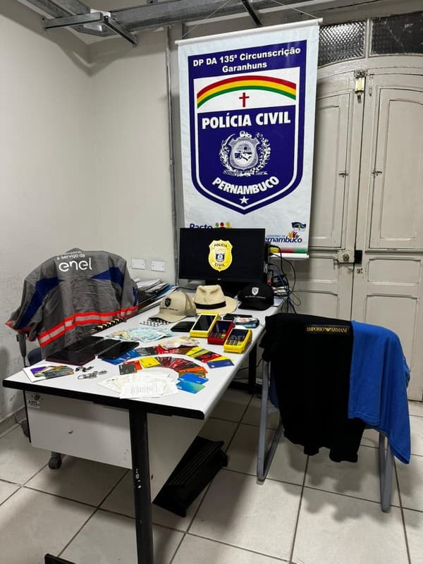 Homem é preso em Garanhuns suspeito de aplicar golpes em idosos em caixas eletrônicos