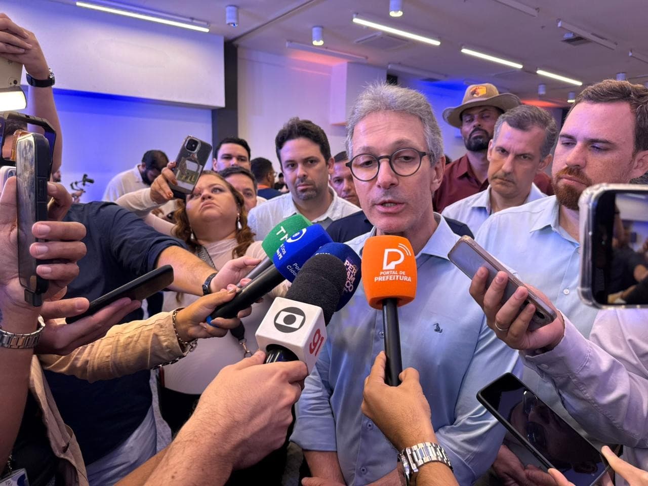 Em visita a Pernambuco, Romeu Zema busca reduzir ruídos sobre declarações acerca do Nordeste