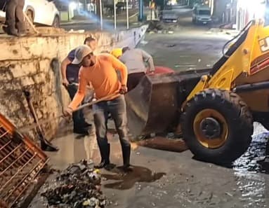 RESPOSTA RÁPIDA: Prefeitura de Arcoverde Realiza Mutirão de Limpeza Para Desobstruir Ruas Após Fortes Chuvas