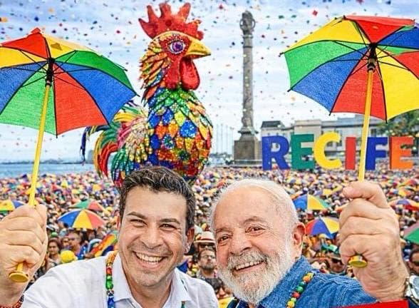 Lula confirma presença no Carnaval de Pernambuco e deve acompanhar o Galo da Madrugada